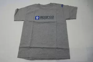 Sparco Herren T-Shirt Logo kurzarm USA Racing grau EXTRA KLEIN XS NEU - Bild 1 von 4