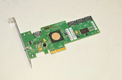 LSI SAS3041E-S PCI-E Intenal 3-port Host Bus Adapter HBA SUN 371-3991-01  - Image 1 of 4