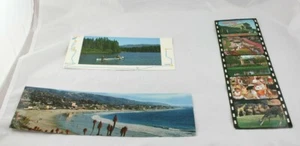 Vintage 3 Wide Angle Postcards Columbine Lake Cine Strip Forest Park Laguna G2 - Picture 1 of 12