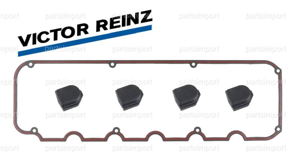 Valve Cover Gasket w/ 4xRocker Shaft Plugs In Head for BMW 325 325e 325es 325i - Image 1 of 1