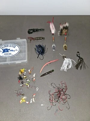 Antiguo lote de pesca vintage con Mepps Musky Killer Muskie Pike + ¡más! Trl7#68 Foto 1 de 4