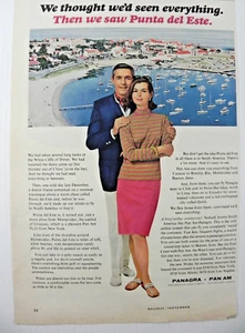 1965 Pan Am-Panagra Print Ad ~ "Nobody Knows South America Like Pan Am-Panagra!" - Picture 1 of 7