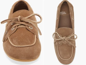 Jeffrey Campbell Women's Boat Loafers – Camel Suede – Size US 10 / UK 7.5 /EU 41 - Picture 1 of 14