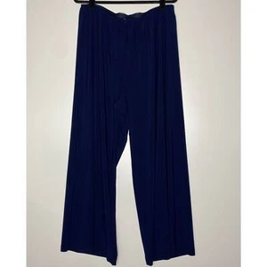 New Alex Evenings Wide Leg Pull On High Waist Pants Women's Size 2X - Picture 1 of 8