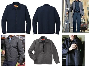 CLASSIC WORK/MECHANIC JACKET, INSULATED LINING, POCKETS, WAIST LENGTH, XS-4XL - Picture 1 of 5