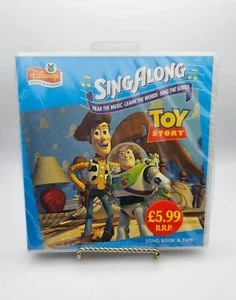 Disney Music & Stories Toy Story Mitsingbuch & Kassette Band versiegelt NEU 1996 - Bild 1 von 5