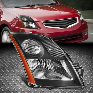 For 07-09 Nissan Sentra 2.5L OE Style Passenger Right Side Headlight Lamp Black - Picture 1 of 8