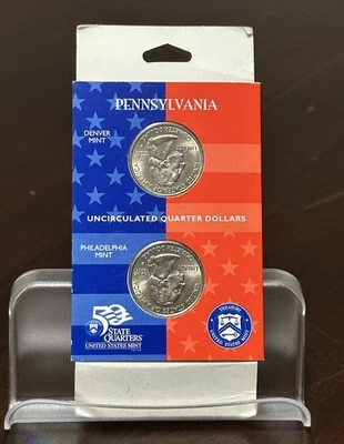 Hallmark American Spirit Collection: 2000 Pennsylvania Philadelphia & Denver Set - Image 1 of 2