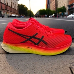 Asics Metaspeed Edge Women’s Size 7.5 Carbon Road Marathon Running Shoes $250 - Picture 1 of 10