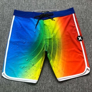 Waterproof Hurley Boardshorts Mens Swimming Trunks Spandex Physique Shorts E1060 - Picture 1 of 4