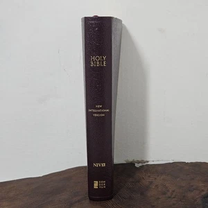 2011 NIV Thinline Reference Bible New International Version Burgundy Leather - Bild 1 von 10