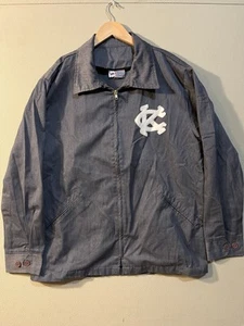 Ebbets Field Vintage Jacket Size XL Kansas City Monarchs Made In USA X-Large - Picture 1 of 11