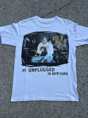 Vintage Jay Z Unplugged Rap T Shirt Size L - Image 1 of 4