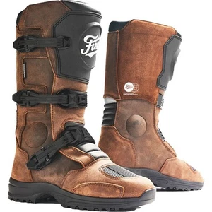 Botas de motocicleta Fuel Rally Raid marrones - Imagen 1 de 3