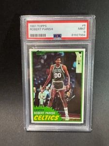 Robert Parish 1981 Topps PSA 9 !!! NBA TOP 75 HALL OF FAME BOSTON CELTICS LEGEND - Bild 1 von 2