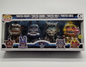 Funko Pop! Five Nights at Freddy's - The Twisted Ones Glow in the Dark - 4-Pack - Foto 1 di 13