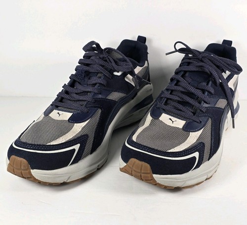 Sneakers uomo Puma Hypnotic stringate scarpe sportive casual blu grigio taglia 11