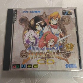 Shining Force CD Shining Force Mega CD Software Japan YA