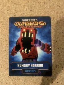 Minecraft Dungeons Arcade Cards: #127 Hungry Horror - Picture 1 of 2