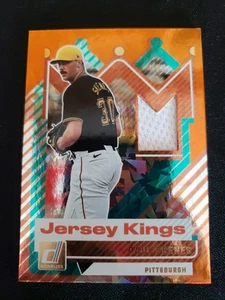 2025 Panini Donruss - Jersey Kings Paul Skenes #JK-PS Orange Ice - Bild 1 von 2