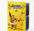 Pokemon Pikachu Eevee Binder Card 30 Sheet Fit 240 Trading Card Holder Case Gift