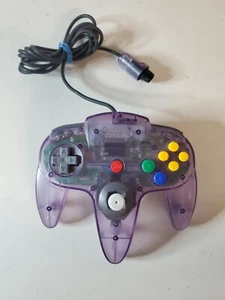 Nintendo 64 Controller AtomicPurple OEM New Non OEM Joy Stick Tested - Picture 1 of 8
