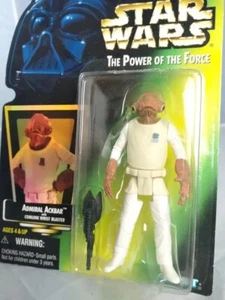 Star Wars. Kenner 3,75 Almirante Ackbar colección "The Power of The Force" - Imagen 1 de 2