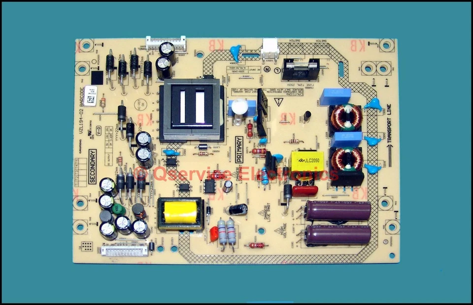 Placa de fonte de alimentação Grundig 32VLE4304BF 32" LCD TV VZL194-02 - Imagem 1 de 2