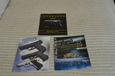 Walther 1987, 2003 and 2004 Gun and Firearms Literature Catalogs - Image 1 of 2