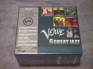 Verve 6 Great Jazz Esoteric SACD Hybrid Box Set 6 Discs ESSV-90163/68 Japan NEW - Picture 1 of 7