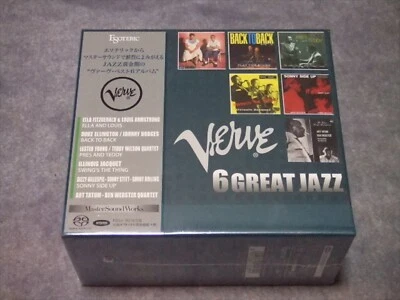Verve 6 Great Jazz Esoteric SACD Hybrid Box Set 6 Discs ESSV-90163/68 Japan NEW - Image 1 of 4