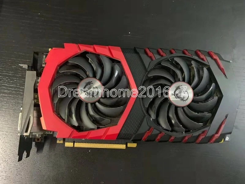 MSI NVIDIA GeForce GTX1080 Gaming X 8GB GDDR5X Graphics Card Video Card DVI HDMI - Image 1 of 1