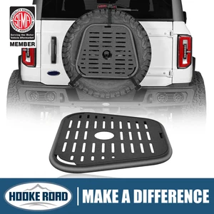 Spare Tire Mount Molle Panel Storage Panel Fit Jeep Wrangler TJ JK Ford Bronco - Picture 1 of 14