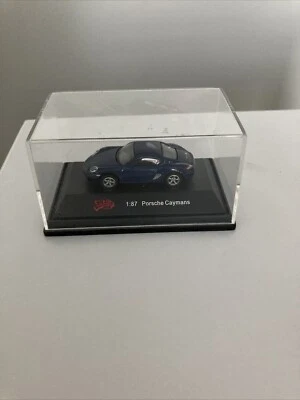  Porsche Caymans,Malibu International,Mini 1-87,display box toy High Speed toy - Image 1 of 2