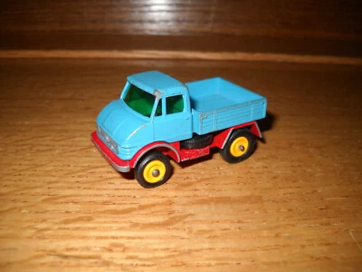 Vintage Matchbox Lesney No. 49 Unimog - Blue - Image 1 of 4