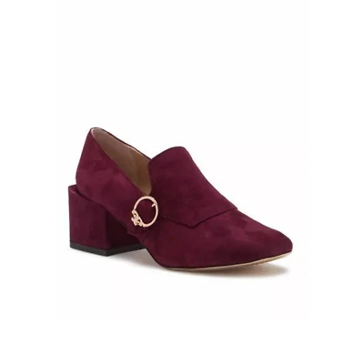 Zapatos mocasines de tacón bloque Tory Burch Tess Foto 1 de 4