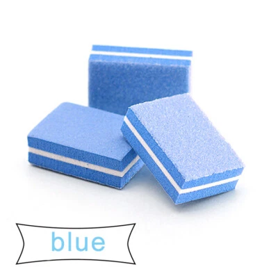 Буфер для ногтей пилки акрил педикюр шлифовка маникюр нейл-арт радужные 50 шт. - Изображение 1 из 4