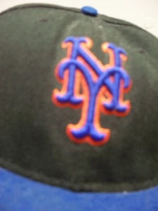 New York Mets Hat Cap New Era Size 7 1/8 - Picture 1 of 6