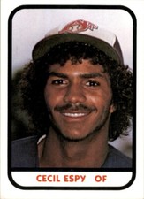 1981 TCMA Minor League Cecil Espy Appleton Foxes #14