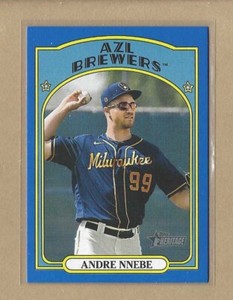 2021 TOPPS HERITAGE MINORS BLUE Border Parallel #/99 - PICK ANY YOU WANT