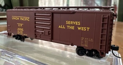 Atlas N Scale RTR #34605A 40’ PS-1 Box Car Union Pacific #193565 NIB NY - Image 1 of 4