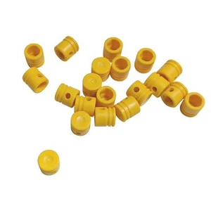 20 NEW LEGO Technic Engine Piston Round Yellow - Picture 1 of 1