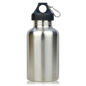 2L Stainless Steel Cycling Sport Outdoor Large Mouth Water Drink Bottle
