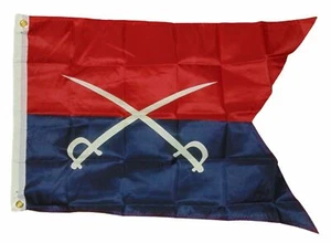 General G.a. Bandera Custer Caballería Guidon Bandera 2 X 3 Pies Nuevo Poliéster 100D - Imagen 1 de 3