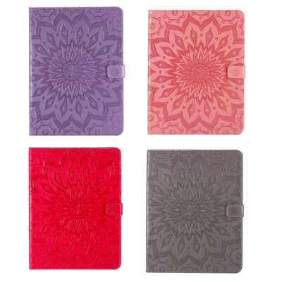 Sun Flower PU Leather Stand Case Cover for iPad Pro 12.9 11 10.5 iPad2345 Tablet - Image 1 of 4