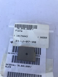 Original Heidelberg Feeder Plate/magnet 76.849.009F/ From Germany - Foto 1 di 4