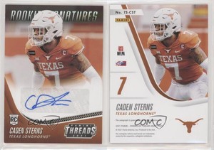 2021 Chronicles Draft Picks Threads Rookie Signatures Green Caden Sterns Auto