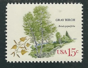 Scott # 1767...15 Cent...Trees/Gray Birch...7 Stamps...MNH - Picture 1 of 1