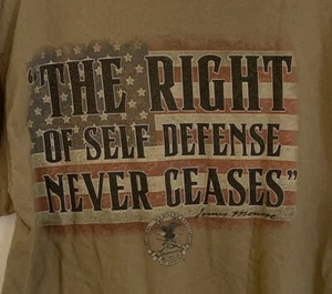 National Rifle Association NRA James Monroe Men’s T-Shirt Size M - Picture 1 of 5