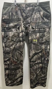 Under Armour Scent Control Mens 42x34 Mossy Oak Treestand Hunting Cargo Pants - Picture 1 of 6